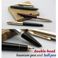 Yong Sheng Double-headed Ball Point Vintage Eternal Life Fountain Pen Fountain Pen Eosin 728