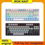 IROK NA87 Series Keyboard 87 Key Game Keyboard HIFI Sound Adjustable Asat Structure RGB Game Console