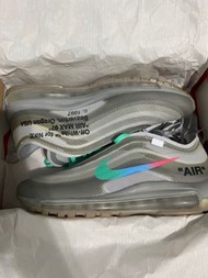 (有Nike 單)The ten Off white air max 97 Us9 
