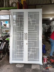 pintu pengaman tralis pintu rumah komplit kunci pake kawat ram nyamuk