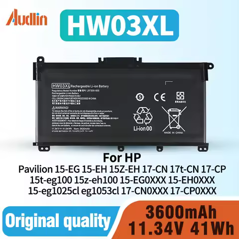 HW03XL L97300-005 Battery for HP Pavilion 15-EG 15-EH 15Z-EH 17-CN 17t-CN 17-CP 17z-cp100 17S-CU 15t