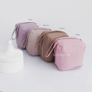 Bayleaf.id Mukena Skylite Mini Pouch Polos Lasercut Premium / Mukena Travel Resleting Dagu