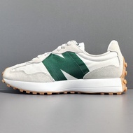 NEW BALANCE 327 GREEN NB327 白绿 MS327HR1 NEW BALANCE SNEAKERS WOMEN MEN SHOES KASUT