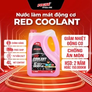 Nước làm mát xe Focar Red Coolant 4L - Nước làm mát ô tô nước làm mát FOCAR nước làm mát động cơ xe 