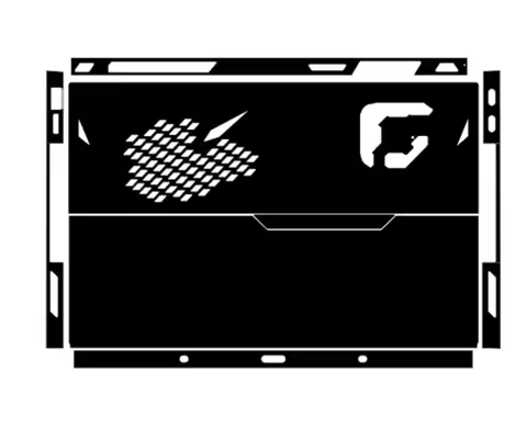 Pre-cut 1PCS Back+Side Skin Sticker Cover Film For 2026 Onexplayer X2 10.95-inch