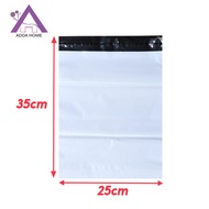 Polymailer Plastik Packing Kemasan 25x35 cm Putih (100pcs)