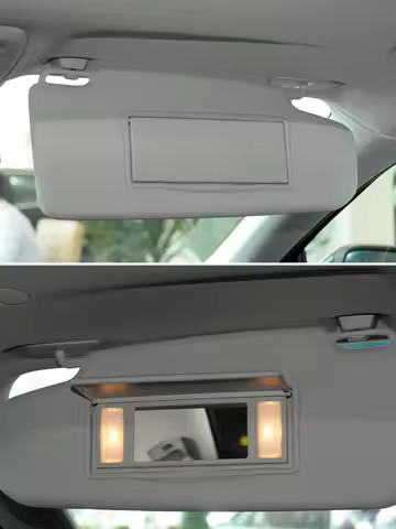 31377715 31377714 31377713 Sun Visor Makeup Mirror For Volvo V40 S60 Single Camera Interior Rearview