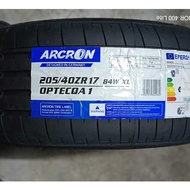 New tyre arcron opteco a1 205/40/17 y26