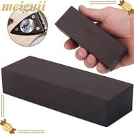 MEIGUII Ebony Lumber, Multi-application 120*40*25mm Ebony Wood, DIY Material Instruments Tools Blank