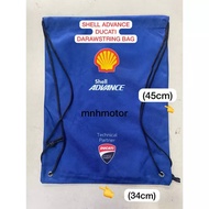 SHELL ADVANCE DUCATI DRAWSTRING BAG [LIMITED EDITION]
