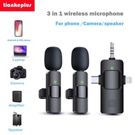 3 in 1 Wireless Microphones for Phone, Pad, ios Android, Camera, Speaker，USB-C Microphone, Mini Micr