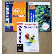 Collins KS3 Revision Science Year 9  GCSE Computer Science GCSE 9-1 AQA Chemistry Scholastic Exam pa