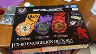 全新有code 冇E軸心Beyblade X Evangelion Deck Set CX-00  