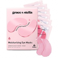 Grace & Stella Award Winning Under Eye Mask - Travel Essentials - Birthday Gifts For Women - Gel Eye