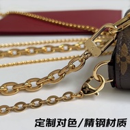 Double 11 special bag accessories bag belt transformation single buy no fading real leather bag chain accessories Babylon moon horn bag crossbody three-in-one small mahjong bag underarm shoulder diy lv chain
