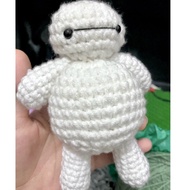 BAYMAX amigurumi cute handmade plushie stress ball crochet knitting yarn gift birthday