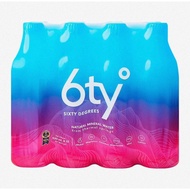 6TY DEGREES MINERAL WATER 520 ML PACK
12