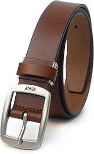 0111127 Garrison 22269285 Men's Belt, 1.4 inches (35 mm), 46.5 inches (118 cm), Made in Japan, Cowhi