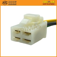 HX-3750 4 Pin Female Modify Wire Harness Socket Connector