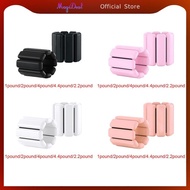 MagiDeal 2x Wearable Weights Arm Weights Set Adjustable Weight Bracelet Wrist Weights for Women Men 
