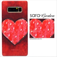 【Sara Garden】客製化 手機殼 ASUS 華碩 Zenfone3 Deluxe 5.7吋 ZS570KL 手繪 蠟筆感 愛心 點點 保護殼 硬殼