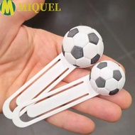 MIQUELZA 3D Football Bookmarks, Stylish Design High-Value 3D Printed Soccer Field Bookmark, Lightwei