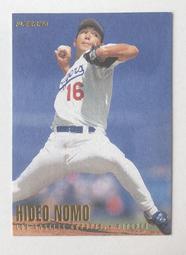 MLB 1996 FLEER Hideo Nomo 野茂英雄 棒球卡 #442