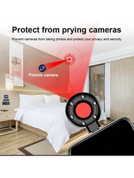 Type-c 檢測器,便攜式迷你手機 Usb 警報器,飯店紅外線反監視、防偷拍針孔攝像頭