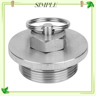 SIMPLESHOP Mini Keg Lid, Pressure Relief Valve For 2L 3.6L Keg Homebrew Keg Lid, Reusable Mini Homeb