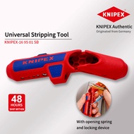 Knipex 16 95 01 SB Universal Right Handed Stripping Tool 3-in-1 Ergonomic Stripping Wire Cutter