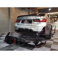 bmw g20 lci rear diffuser v design