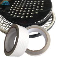 OPENMALL 1Roll 5M*3.5CM TPU Transparent Tennis Racket Head Sticker Anti-Scratch Anti-Friction Shock 