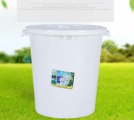 全城熱賣 - 加厚有蓋膠桶水桶多用途儲物桶 100L(525 x560cm) (白色)#M00042