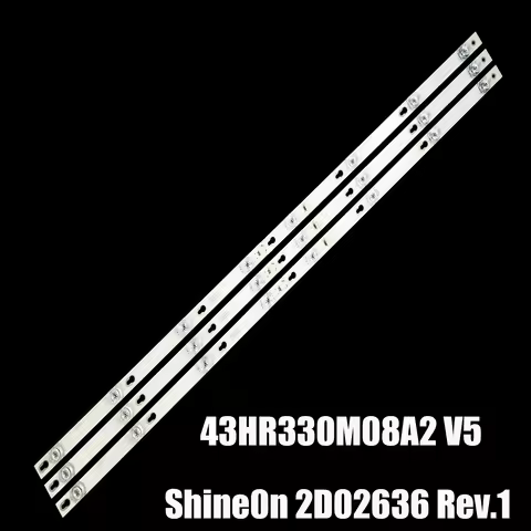 LED Strip For 43UC6306 43UC6406 43U67EBC OEM46LB06 43UC6316 43UC6326 43UD6206W 43UD6236W 43UT6006 43