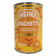 HEINZ -- SPAGHETTI Can 400g -- Spaghetti with Tomato Sauce Spaghetti in Tomato Sauce