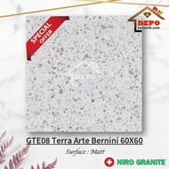 Niro Gte08 Arte Bernini 60X60 1 Lantai Dinding Granit Indoor Outdoor