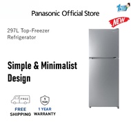 PANASONIC NR-TC311BUSM (297L) 2-DOOR TOP FREEZER REFRIGERATOR NR-TC311B - ONLINE EXCLUSIVE MODEL