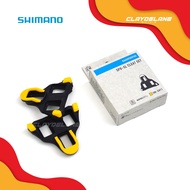 Shimano SM-SH11 SPD-SL 6-Degree Mode Cleats (Yellow)