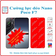 Toughened flexible phone screen protector for Xiaomi Poco F7