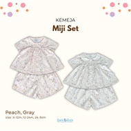 DUCK DUCK Baby Flower Set Baby Girl Clothes Set - Miji Set