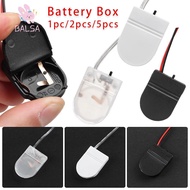 BALSA 1/2/5pcs CR2032  Cover Plastic With ON/ Switch Tool Parts Battery Socket Holder