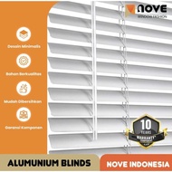 NOVE Aluminum Blinds Slatdeluxe - Aluminum Roller Blinds - Minimalist Window Blinds