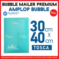 BUBBLE ENVELOPE 30CM X 40CM - BUBBLE MAILER - BUBBLE PACKING HELLO PREMIUM TOSCA
