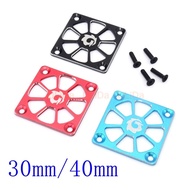 Aluminum alloy 30x30mm 40*40mm Motor Cooling Fan Cover for RC Car Motor ESC Cooling Fan Protective C