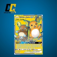Pokemon Raichu & Alolan Raichu GX 220/236 Ultra Rare (Full Art) - SM - Unified Minds (SM11) Trading 