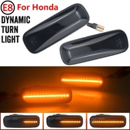 HYS Dynamic LED Side Marker Light Turn Signal Indicator Car Accessories For Honda Civic Civic EK EJ 