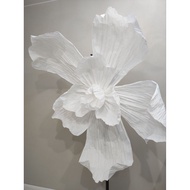 Giant flower paper crepes