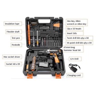 KOMAX Cordless drill 12V + toolbox + 42 pcs accessories (IN STOCK)