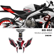 For Aprilia RS 457 RS457 2024 Motorcycle Accessories tank pad Protection Sticker Waterproof Anti-scr