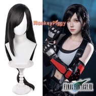 FINAL FANTASY VII SERIES TIFA LOCKHART Cosplay Wig Black Long Hair TIFA Cosplay Wig